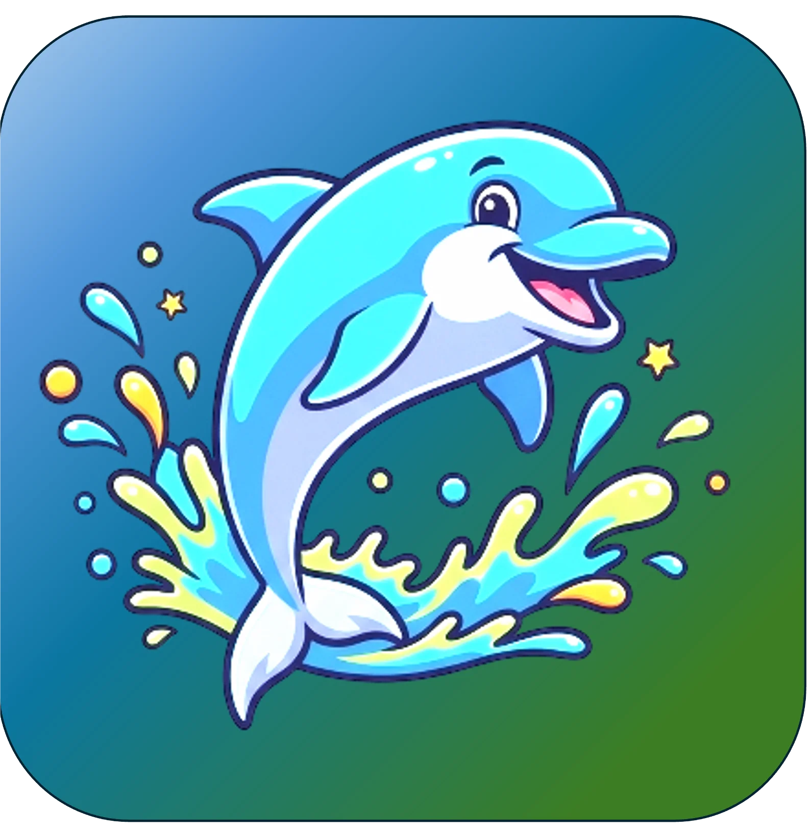 CoolMathsZone Dolphin Logo